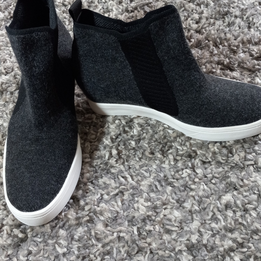 MIA Womens Charcoal Boots Size 9 - Picture 8 of 10
